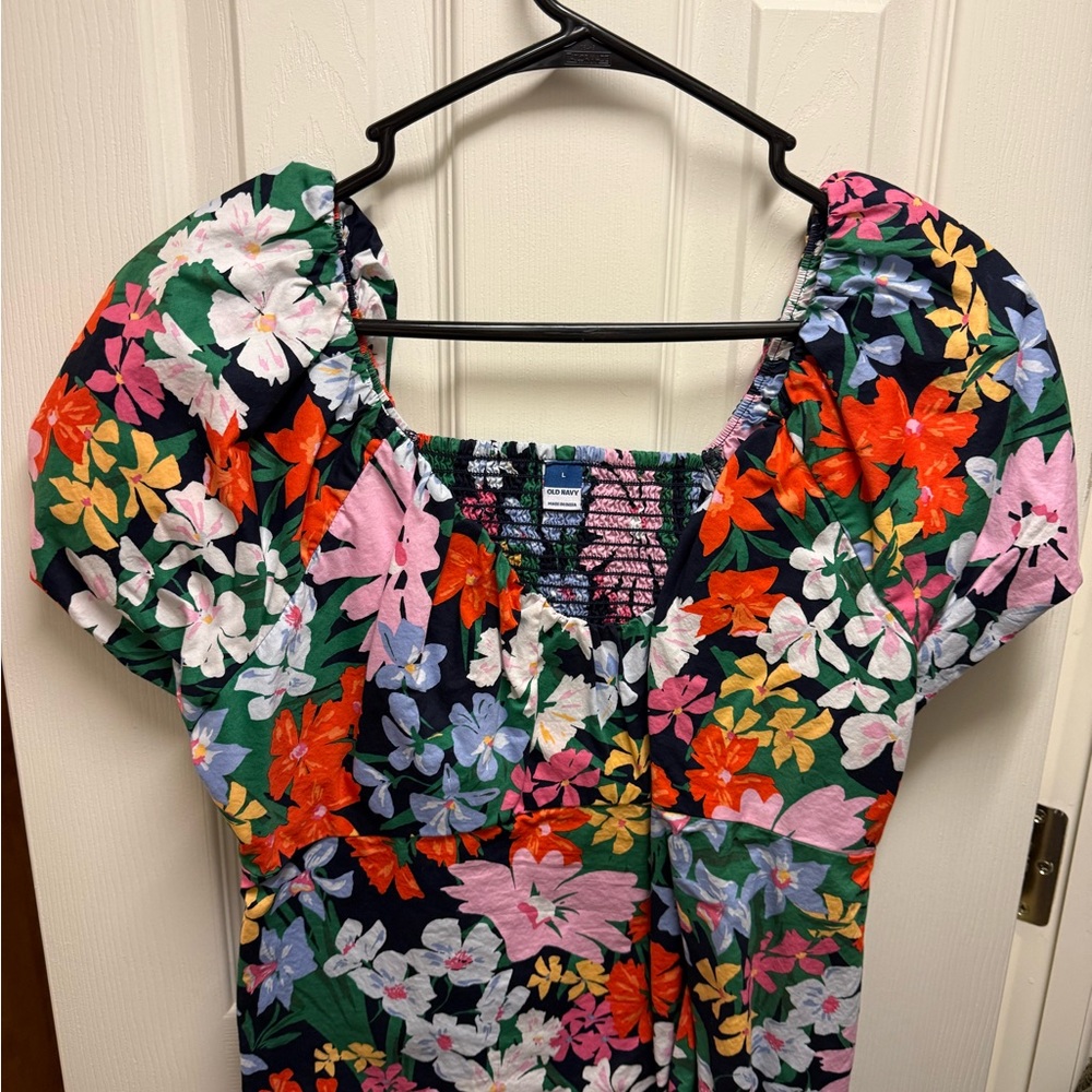 Old Navy Floral Blouse - Multicolor